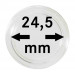 Капсулы для монет 24.5 мм, Leuchtturm CAPS (10 шт)