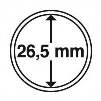 Leuchtturm CAPS 26.5 - Капсула для монет 26.5 мм