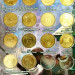 10 рублей 2010-2018, UNC (57 монет - полный набор) в капсульном альбоме 