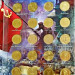10 рублей 2010-2018, UNC (57 монет - полный набор) в альбоме 