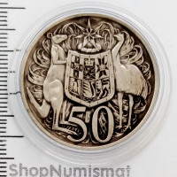 50 центов 1966, Австралия, VF [640]