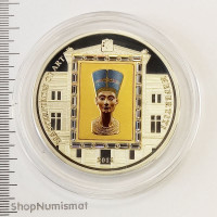 20 долларов 2012 Нефертити - шедевры искусства, Острова Кука, PROOF-, в футляре