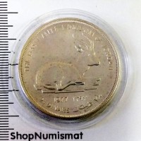2,5 динара 1977 Газель, Иордания, Proof (XF) [255]
