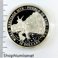 20 долларов 2000 Pueblo de Taos, Либерия, Unc (Proof) [106]