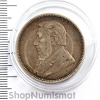 2 шиллинга 1896 Крюгер, ЮАР, (VF) [192]