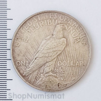 1 доллар 1922 Peace Dollar, США, VF