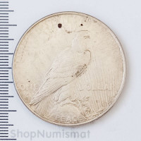 1 доллар 1923 D Peace Dollar, США, VF-
