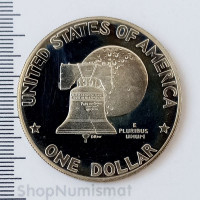 1 доллар 1976 S 200 лет независимости США, серебро, Proof-