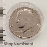 50 центов 1971 D Кеннеди half dollar (1/2 доллара), США, AUnc