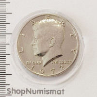 50 центов 1972 Кеннеди half dollar (1/2 доллара), США, AUnc