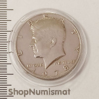 50 центов 1978 Кеннеди half dollar (1/2 доллара), США, AUnc