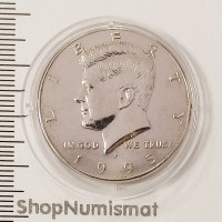50 центов 1995 P Кеннеди half dollar (1/2 доллара), США, AUnc